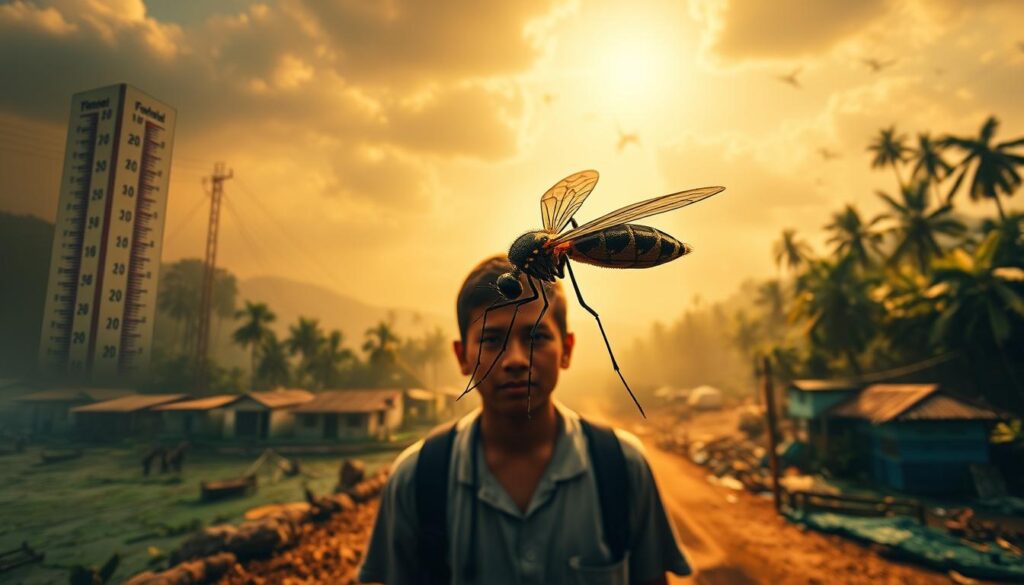 hubungan perubahan iklim dan DBD